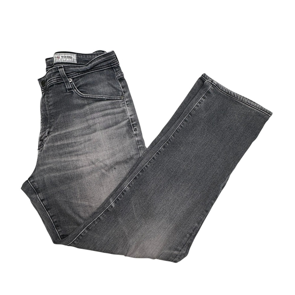 AG Adriano Goldschmied The Graduate Jeans Mens 34x30 Gray Slim Straight Stretch
